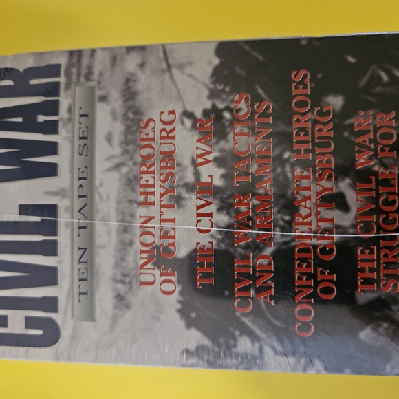 Civil War Collector's Edition 10 Tape VHS Set - Picture 2 of 4